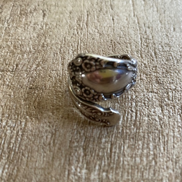 Alvin Sterling Prince Eugene Spoon Ring - Vintage - Picture 3 of 5